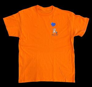 SLIF x PATCHES pocket tee (orange)